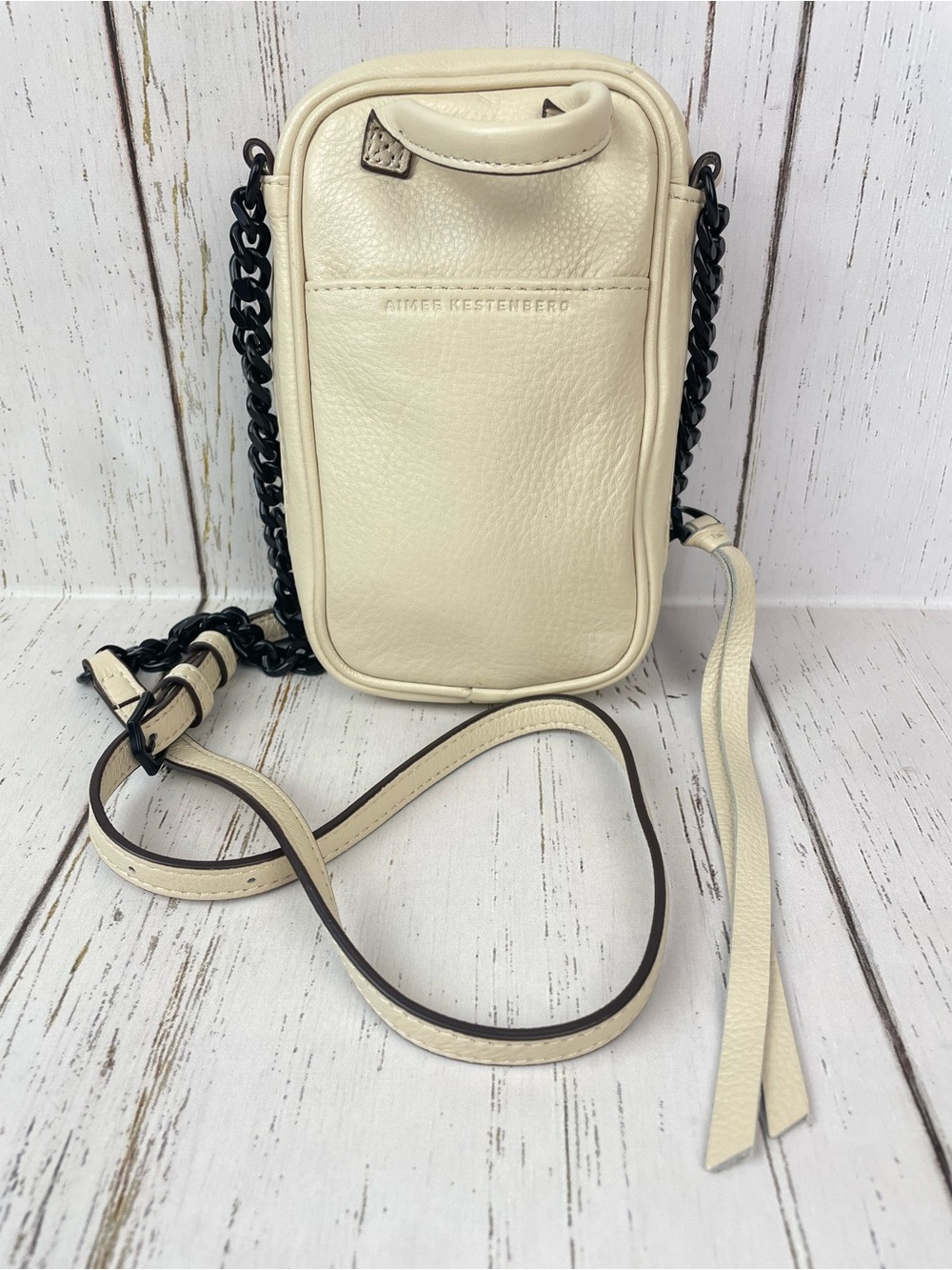 Aimee Kestenberg Genuine Leather Tamatha Phone Crossbody RFID